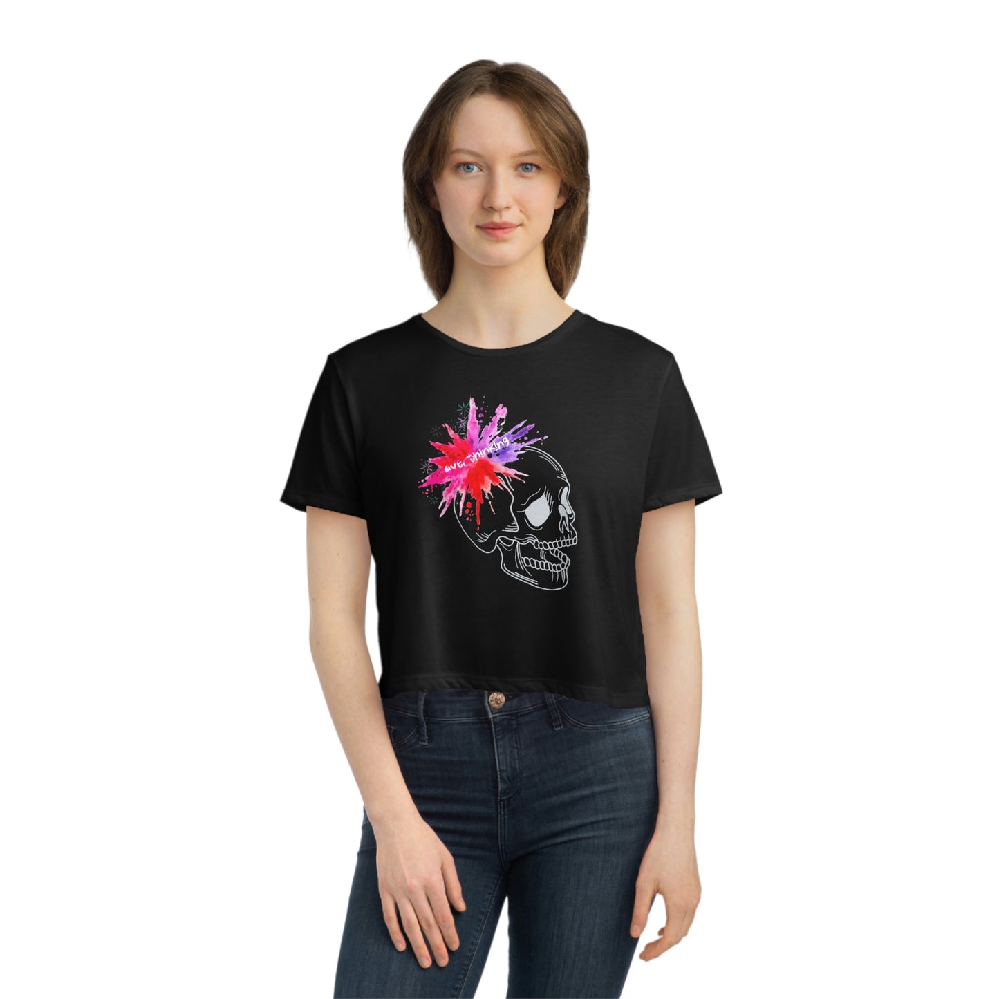Anxiety Cropped Tee
