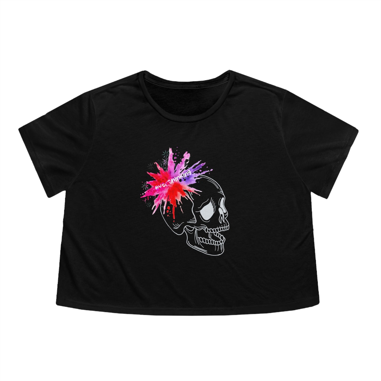 Anxiety Cropped Tee