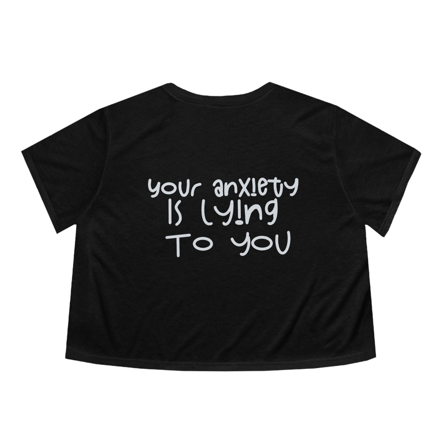 Anxiety Cropped Tee